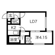 フロンティアの間取り画像