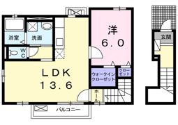リアンⅡの間取り画像
