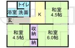 ハイツ松本の間取り画像