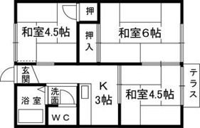 ハイツ松本の間取り画像