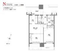 アクタス博多Vタワーの間取り画像