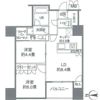 カスタリアタワー品川シーサイドの間取り画像