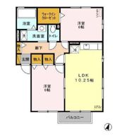 ドミール・シャルマンDの間取り画像