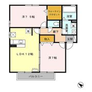 ヴィアレット Ⅴの間取り画像