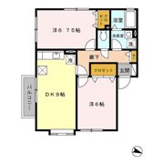 アイランド・Fの間取り画像