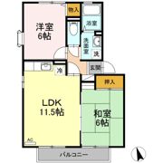 アドミラーブル A棟の間取り画像