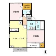 ウィルモア伏見台の間取り画像