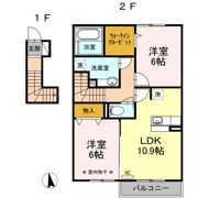 レジデンス萌木の間取り画像