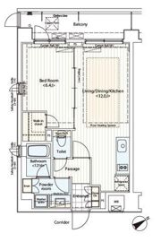 カスタリア鶴見の間取り画像