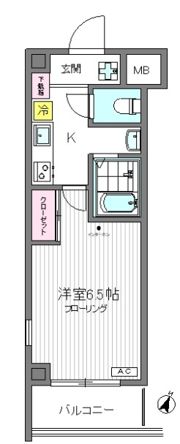 KCプレイスの間取り画像
