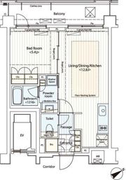 カスタリア鶴見の間取り画像