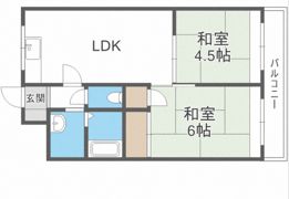 エルムマンションの間取り画像