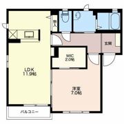 ヴォアソルテ Bの間取り画像