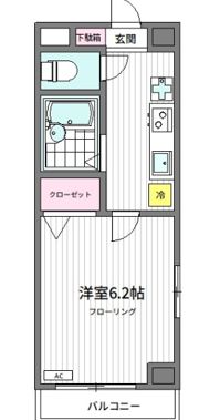 矢政ハイムの間取り画像