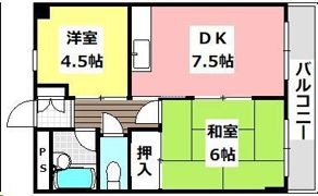 BLUMEつかさの間取り画像