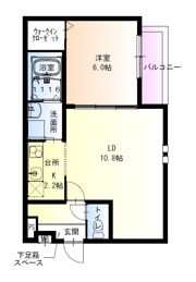 フジパレス市駅東イーストの間取り画像