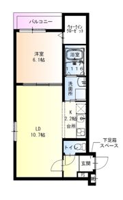 フジパレス市駅東イーストの間取り画像