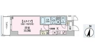 アーバン スカイライン 大宮の間取り画像