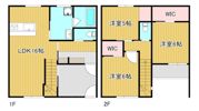 ボシュアンス高林の間取り画像
