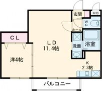 センチュリー北斗Ⅱの間取り画像