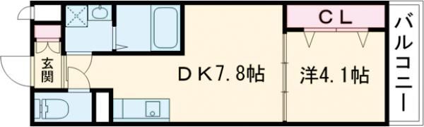 グランツ森町の間取り画像