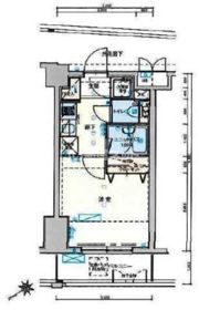 バージュアル横濱鶴見の間取り画像