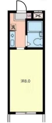 ラヴィエ新宿の間取り画像