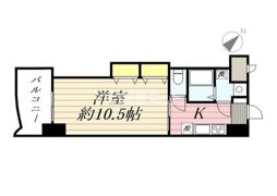 ロイヤル博多駅前の間取り画像