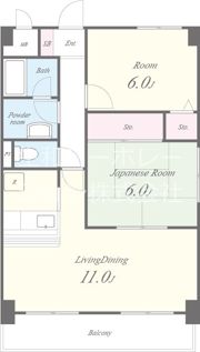 プリムローズタカダの間取り画像