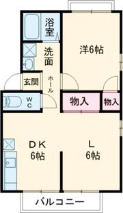 エステートピア藤原台A棟の間取り画像