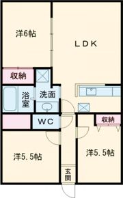 東京アクアガーデンの間取り画像