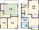 阿部貸家の間取り画像