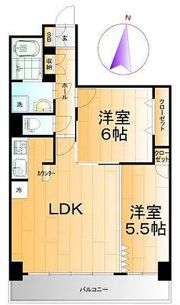 フォーシーズン開成山公園の間取り画像