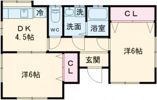 オレンジ優 A号棟の間取り画像