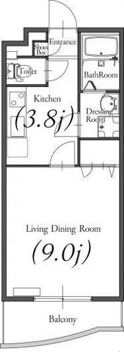 プレミアムプラス北野の間取り画像