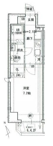 スマートヴィラ鶴見市場の間取り画像