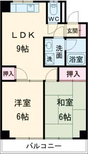 グレースマンションの間取り画像