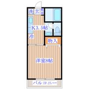 山田ハイツC棟の間取り画像