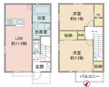 アルティアBの間取り画像