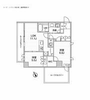 シーズンフラッツ新大塚の間取り画像