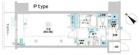 フェニックス横濱関内BAY GAIAの間取り画像