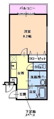 フジパレス御影WESTの間取り画像