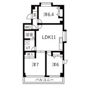 プリミエール藤江Ⅰの間取り画像