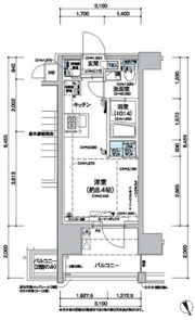 レジディア蒲田Vの間取り画像