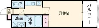 ウェンズ神戸の間取り画像