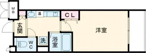 ウィズダムスクウェアの間取り画像