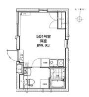 リノ西落合の間取り画像