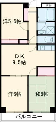 レジデンス熊川の間取り画像