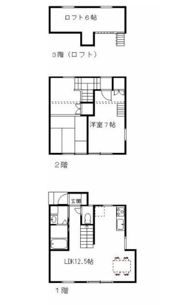 Tフラットの間取り画像