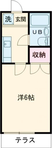 コーポ石川の間取り画像